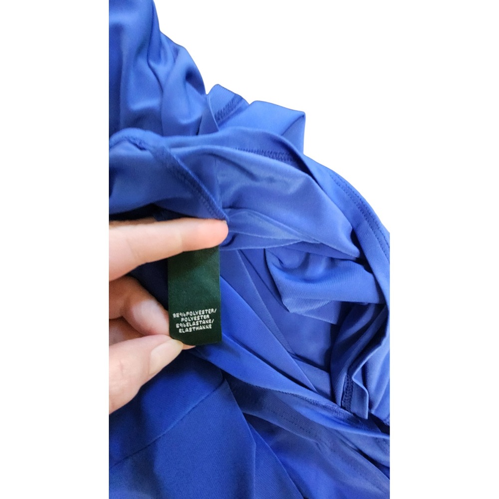 Lauren Ralph Lauren Sheath Dress Womens‎ 18 Blue New With Tags - Picture 4 of 5